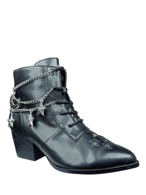 Yru Aura Astro Boots Black / Silver | 4391IQMGA