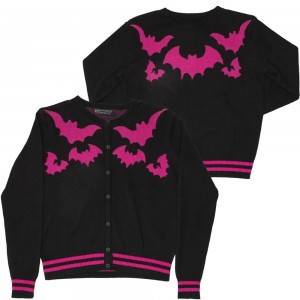 Yru Bat Flock Cardigan Tops Pink | 9504BWIXO