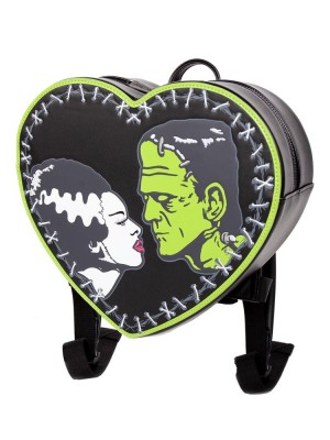 Yru Bride And Frank Stitch Heart Bags Black / Green | 5293SYKWC