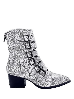 Yru Coven Boot Boots White | 8937MHZKF