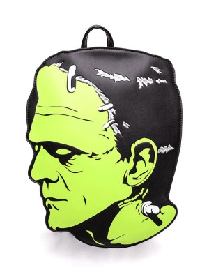 Yru Frankenstein Head Bags Black / Green | 0943PYROE