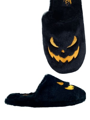 Yru Jackolantern Slipper Slippers Black / Orange | 3290GOHIP