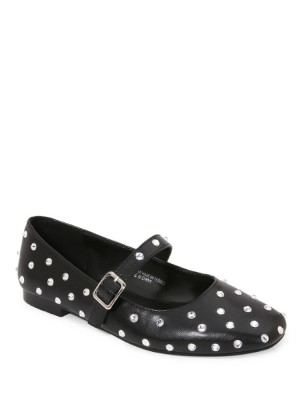 Yru Janie Flats Black | 4208DMASB