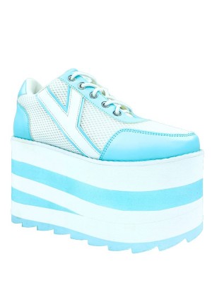 Yru Karazii Sneakers White / Blue | 4617MOGCB