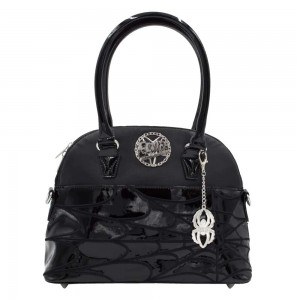 Yru Macabre Mobile Web Purse Backpacks Black | 2405BQXMW