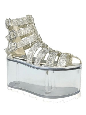 Yru Qloud Odyssey Platform Shoes White | 6098CZYDS