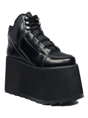 Yru Qozmo 2 Platform Shoes Black | 6834MHZTC