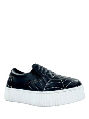 Yru Slypt Web Sneakers Black / White | 4375YOMQD