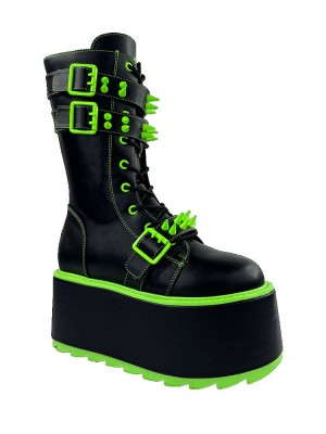 Yru Trance Boots Black / Green | 0581DEYUT