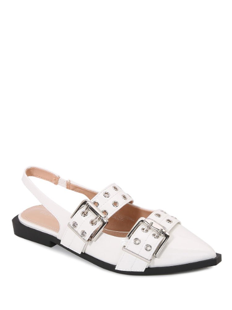 Yru Addison Flats White | 6458DUOTI