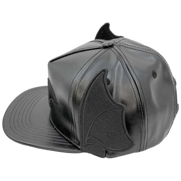 Yru Bat Ear Wing Baseball Hats Black | 5027FHBTA