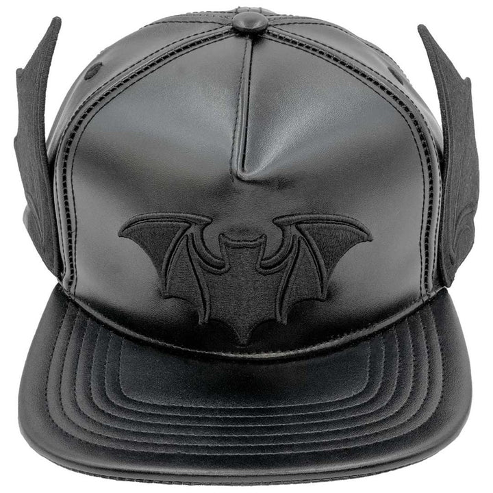 Yru Bat Ear Wing Baseball Hats Black | 5027FHBTA