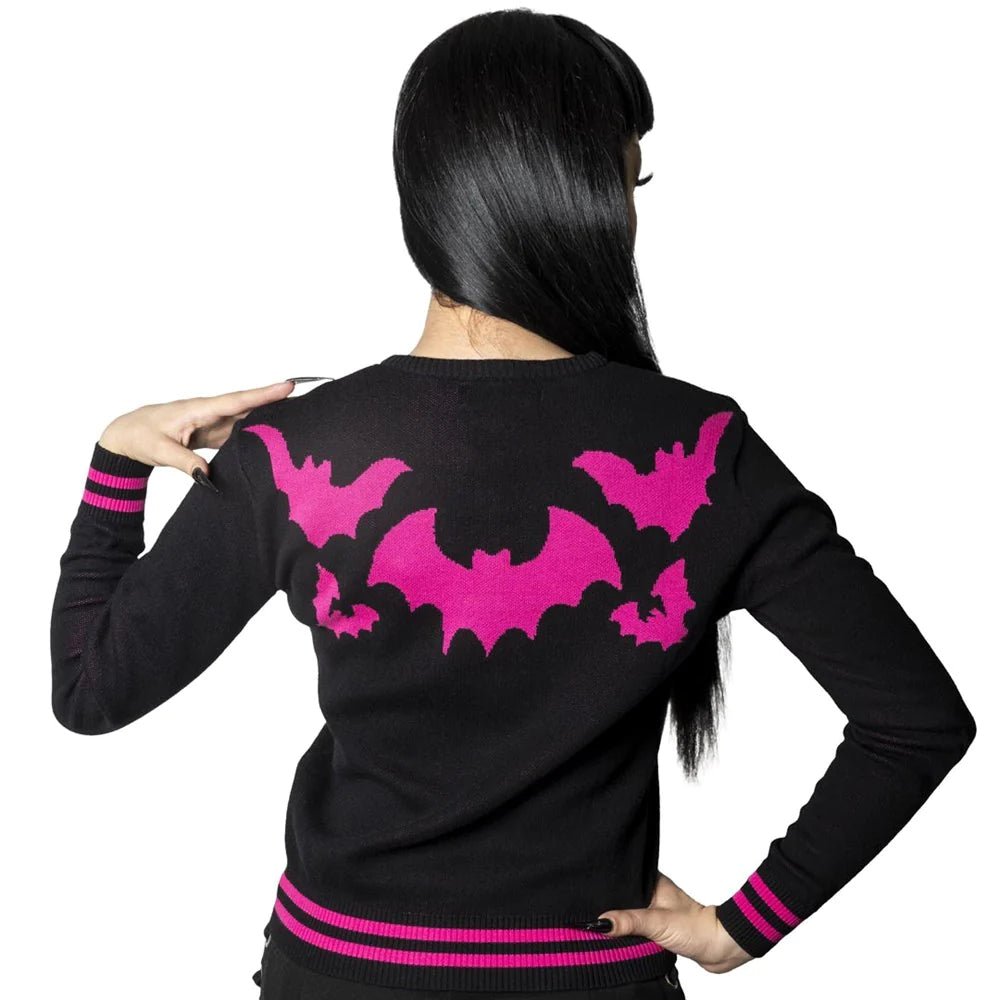 Yru Bat Flock Cardigan Tops Pink | 9504BWIXO