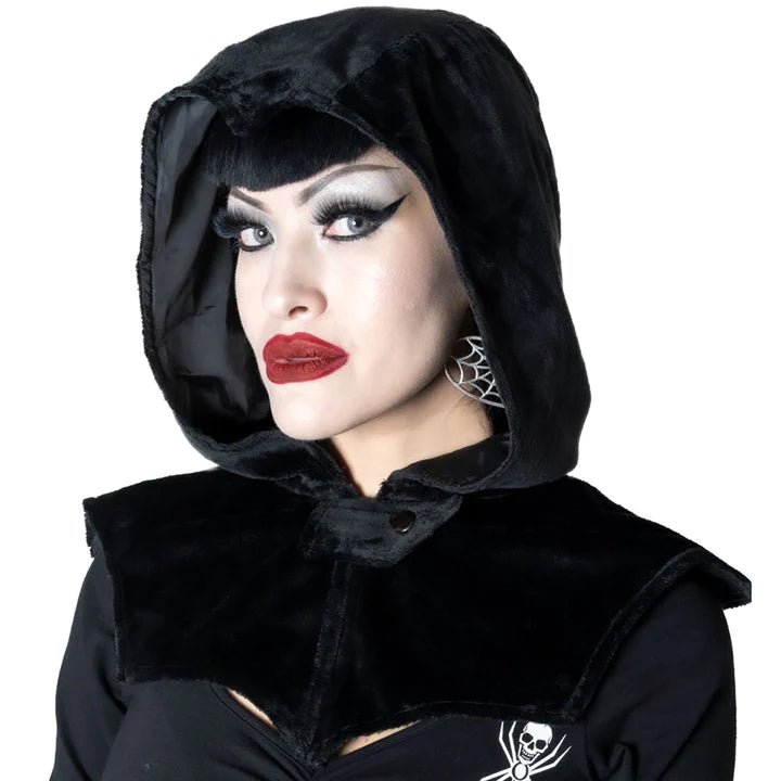 Yru Bat Horror Hood Hats Black | 2546MNLRP