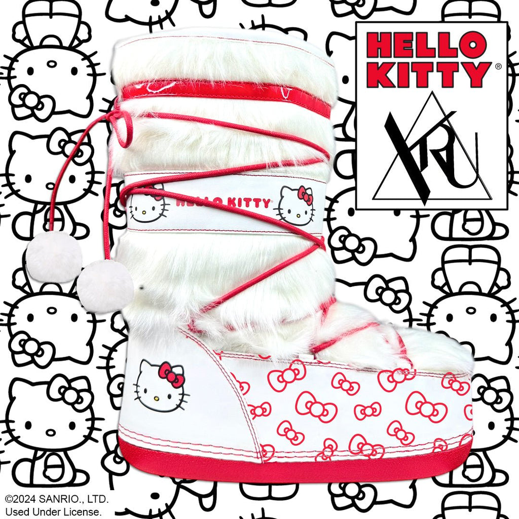 Yru Blizz Hello Kitty Boots White / Red | 4875MCODU