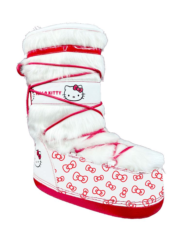 Yru Blizz Hello Kitty Boots White / Red | 4875MCODU