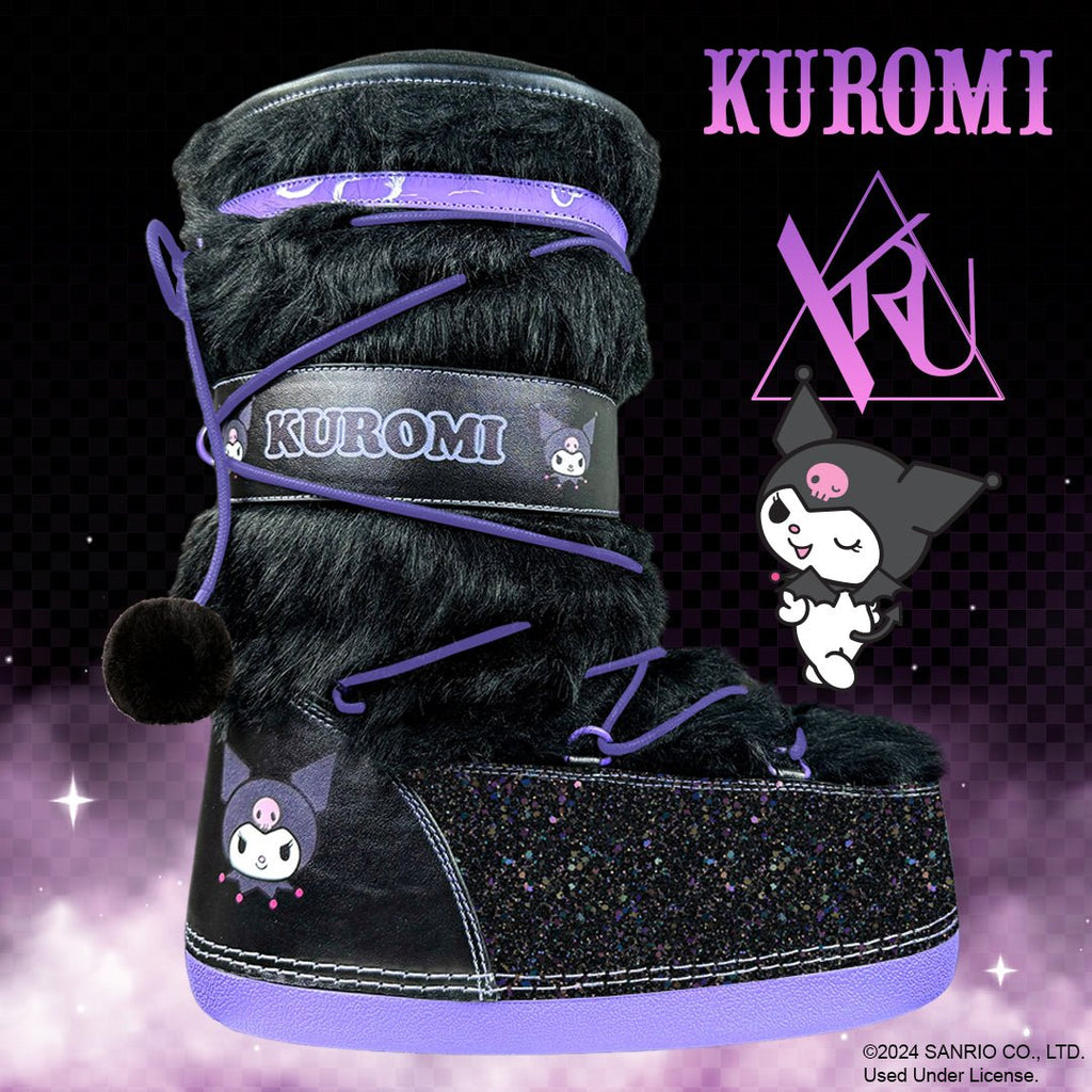 Yru Blizz Kuromi Boots Black / Lavender | 4726FSKLW