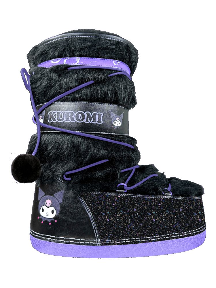 Yru Blizz Kuromi Boots Black / Lavender | 4726FSKLW