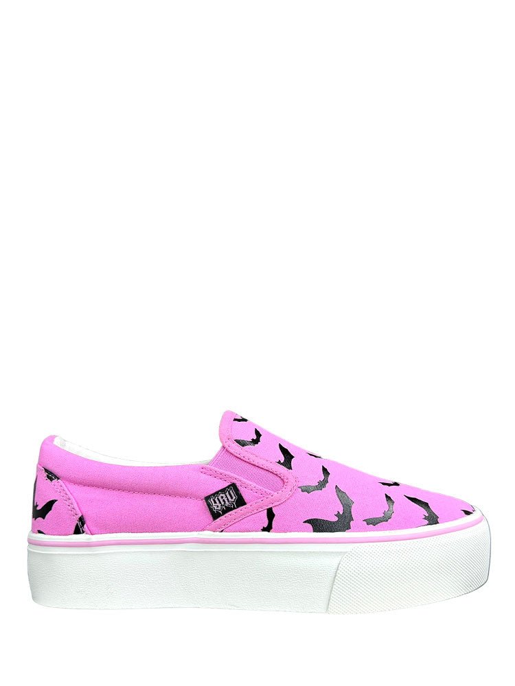 Yru Chill Bat Sneakers Pink / Black | 9483LVWGQ