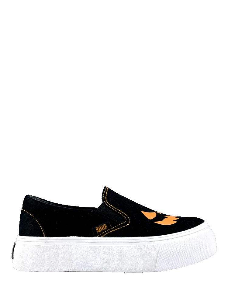 Yru Chill Jackolantern Flats Black / Orange | 6394CUGLJ