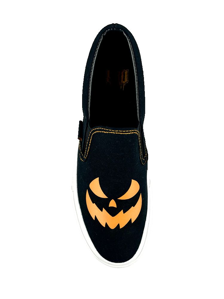 Yru Chill Jackolantern Flats Black / Orange | 6394CUGLJ