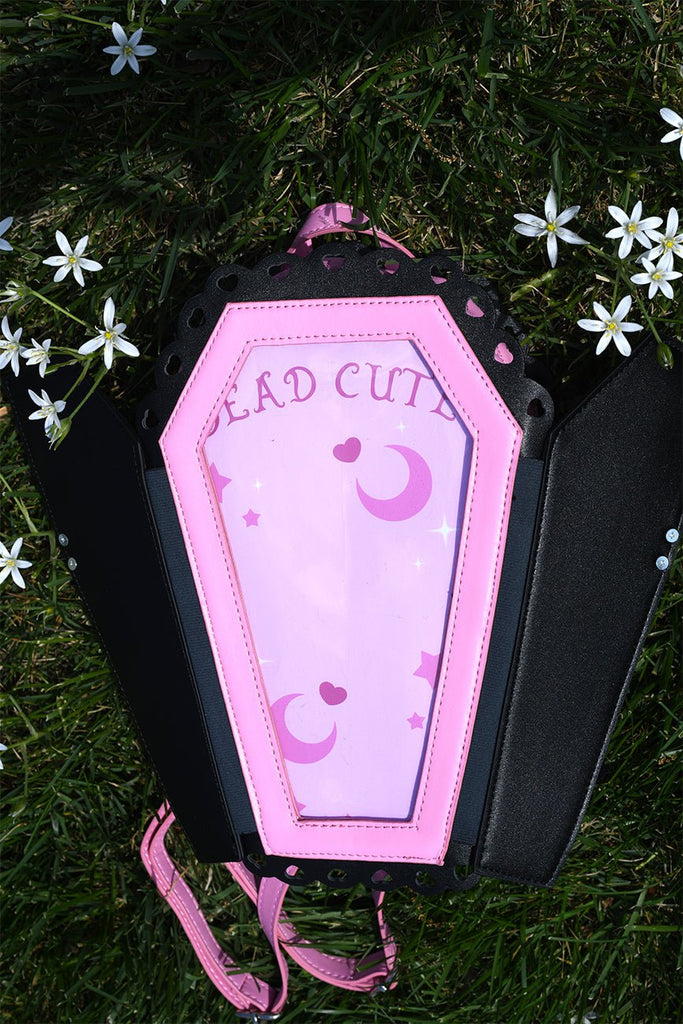 Yru Coffin Ita Bags Black / Pink | 9562KDWLC