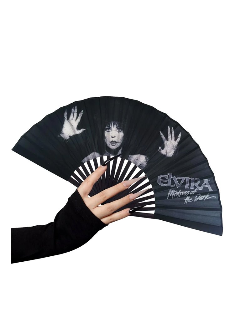 Yru Dark Love Fabric Fan Elvira Multicolor | 4957OYINV