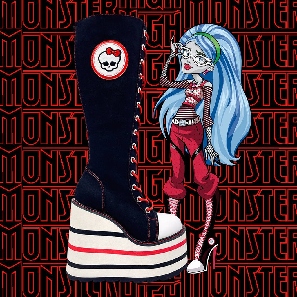 Yru Ghoul Boots Black / White | 7648IODAC