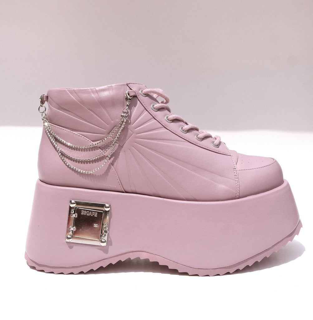 Yru Gl0 Platform Shoes Rose | 0854DNIWV