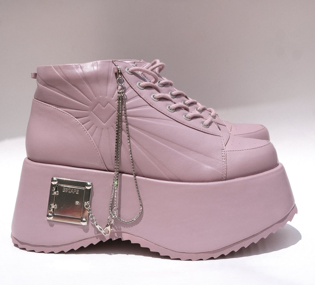 Yru Gl0 Platform Shoes Rose | 0854DNIWV