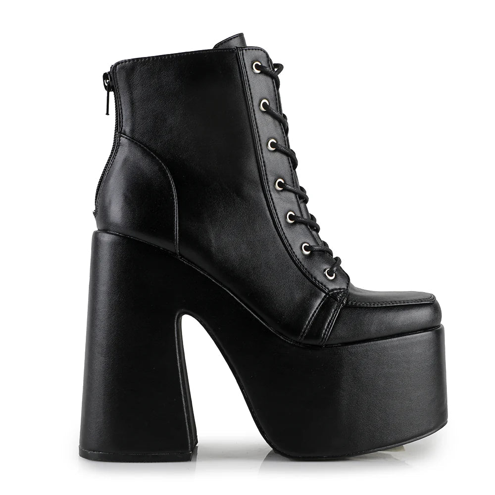 Yru Golfito Platform Shoes Black | 3260STUBM