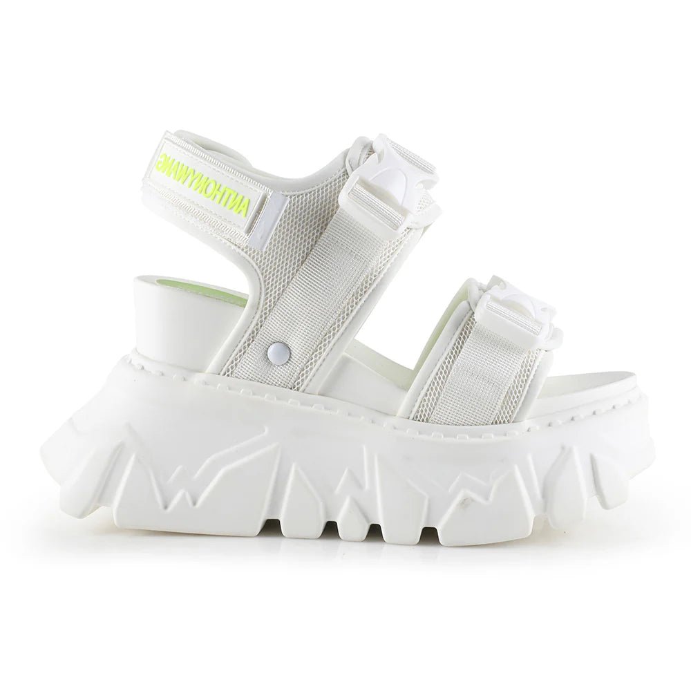 Yru Gooseberry 03 Platform Shoes White | 2738WFHSY