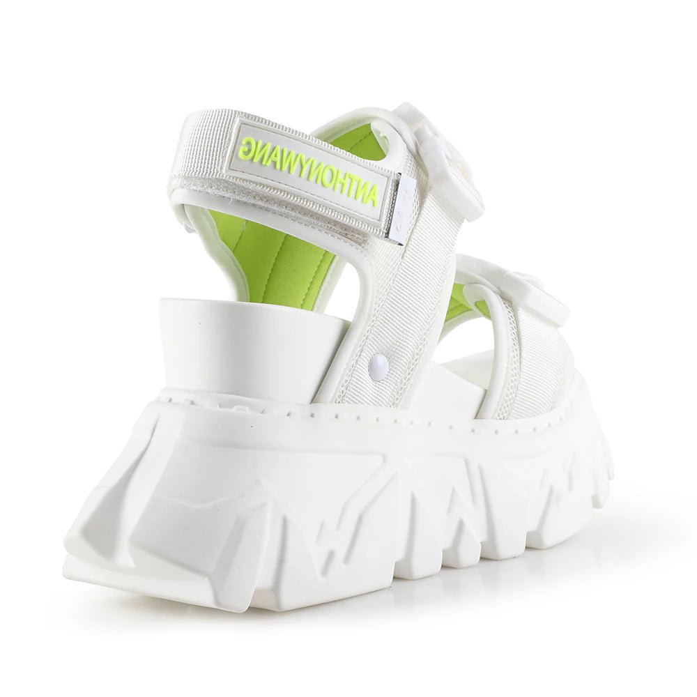 Yru Gooseberry 03 Platform Shoes White | 2738WFHSY