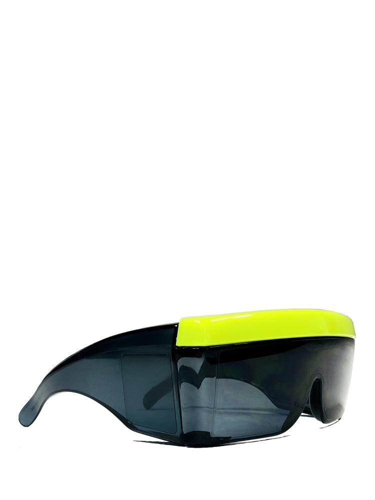 Yru Lazik Glasses Black Yellow | 1459FNWID