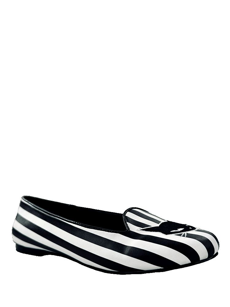 Yru Lydia Nee Chee Flats Black / White | 2791QOEJV