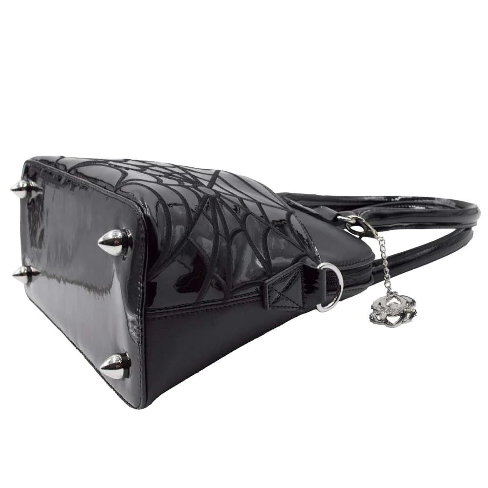 Yru Macabre Mobile Web Purse Backpacks Black | 2405BQXMW