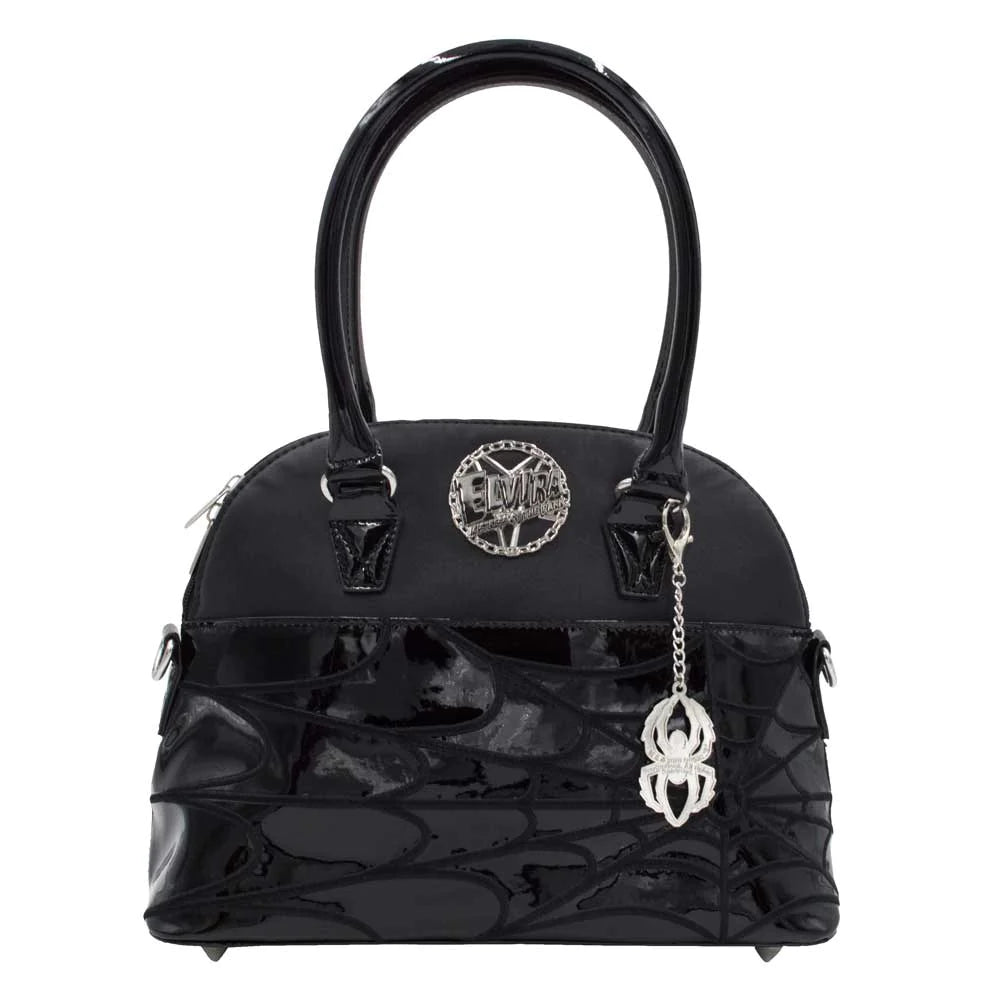 Yru Macabre Mobile Web Purse Elvira Black | 4639WCIYA