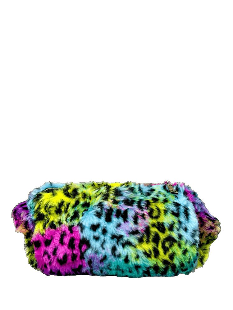 Yru Neon Fanny Pack Bags Leopard | 0453HJEXP