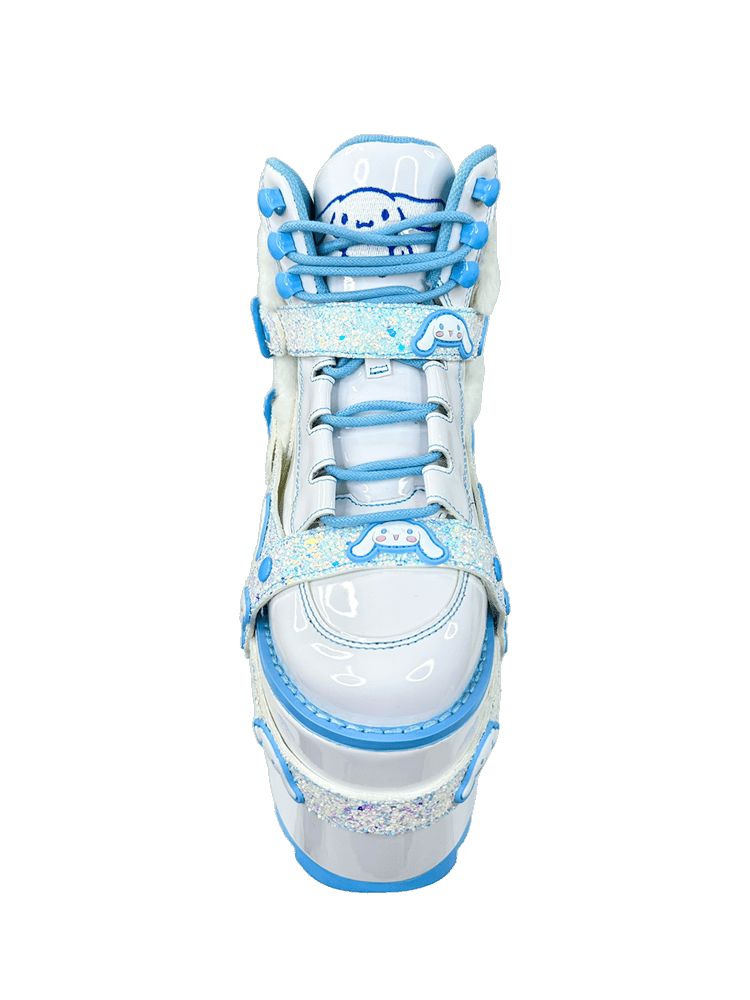 Yru Qozmo Bndg Cinnamoroll Platform Shoes White | 8569MEQXB