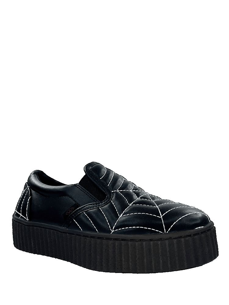 Yru Slypt Web Sneakers Black / White / Black | 2793RITQO