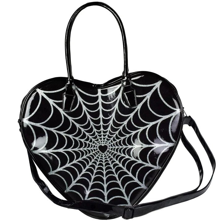 Yru Spiderweb Sparkle Heart Bags Multicolor | 2089FDLXM