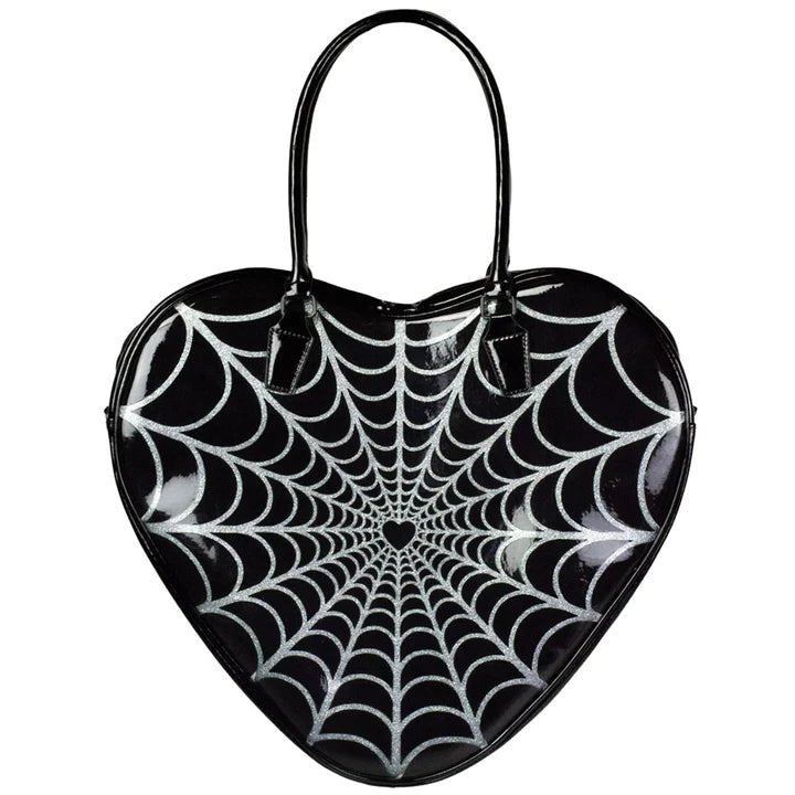 Yru Spiderweb Sparkle Heart Bags Multicolor | 2089FDLXM