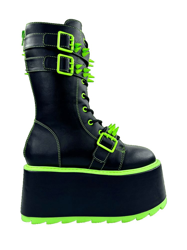 Yru Trance Boots Black / Green | 0581DEYUT