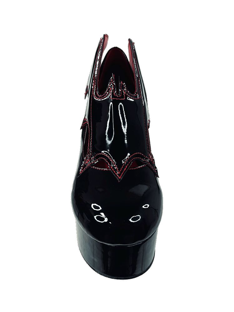 Yru Vampira Heels Black / Red | 2346WHYPL