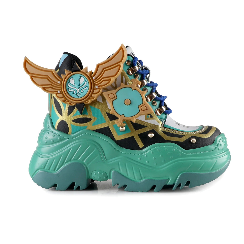 Yru Venti Platform Shoes Turquoise | 3642FLMGC